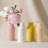 Load image into Gallery viewer, Modern Minimalist Ribbed Ceramic Vase