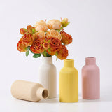 Load image into Gallery viewer, Modern Minimalist Ribbed Ceramic Vase