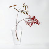 Load image into Gallery viewer, Minimalist Clear Glass Vase