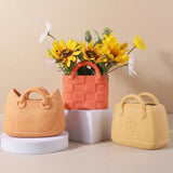 Load image into Gallery viewer, Nordic Woven Ceramic Basket Vase