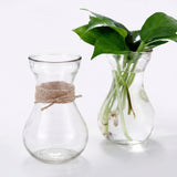 Load image into Gallery viewer, Minimalist Clear Glass Vase
